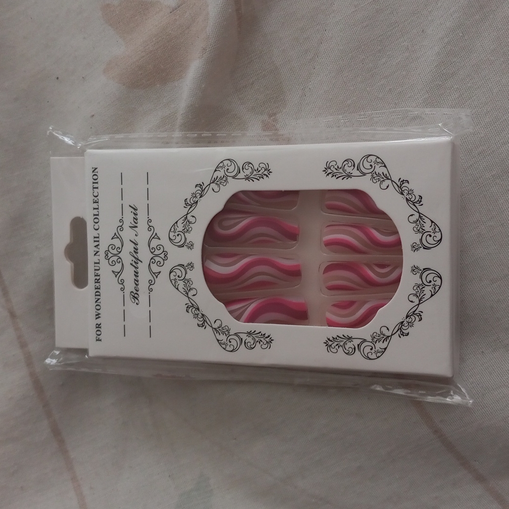 YoYoee Long Fake Nails-Coffin Press on Nails Pink Ballerina False Nails Full Cov